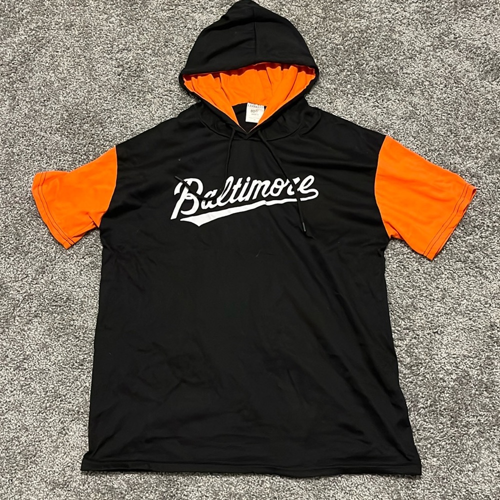 Orioles hooded shirt